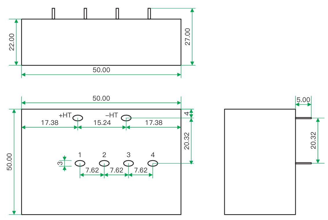 SVFP Series High Precision Pin Type Voltage Sensor for Servo Motor Power Switch