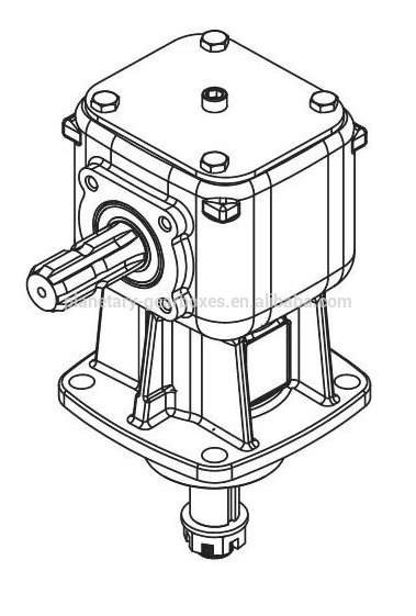 High Precision OEM Agricultural Farm Tractor Gearbox for PTO Drive Shaft Steel Straight Spline Drive Gear