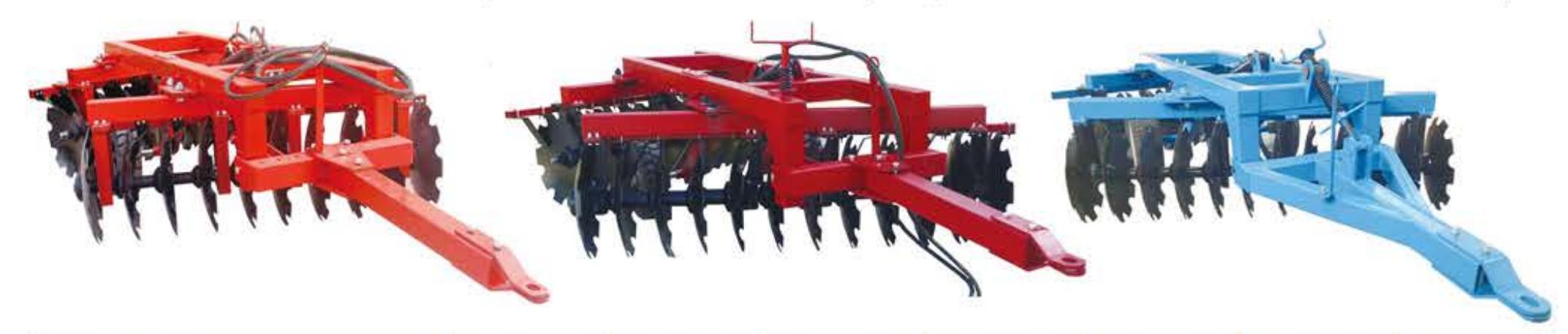1BZ Series Agricultural Machinery Heavy-duty Offset  Hydraulic Folding Harrow and Tractor Disc Plow