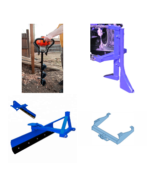 ATV Land Leveler Tractor Grader Blade