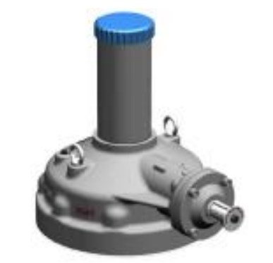 JB2920 Standard Flange Type B Chinese Three Claw Type BA Series Bevel Gear Box