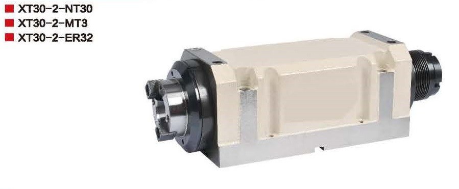 Boring and Milling Head Unit, XT30-2 Model with NT30/MT3/ER32 Spindle, China Manufacturer OEM / ODM