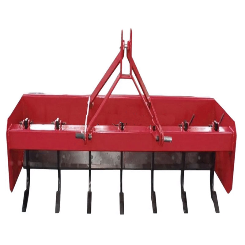 Compact Tractor Linked Farm Levelling Machine Land Leveler Rake for Sale
