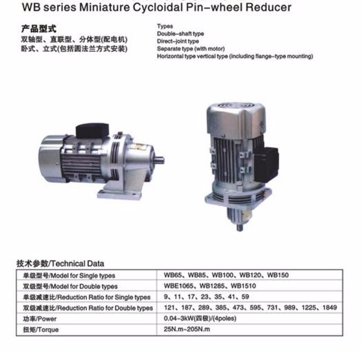 Cycloidal Gear Reducer Gearbox
