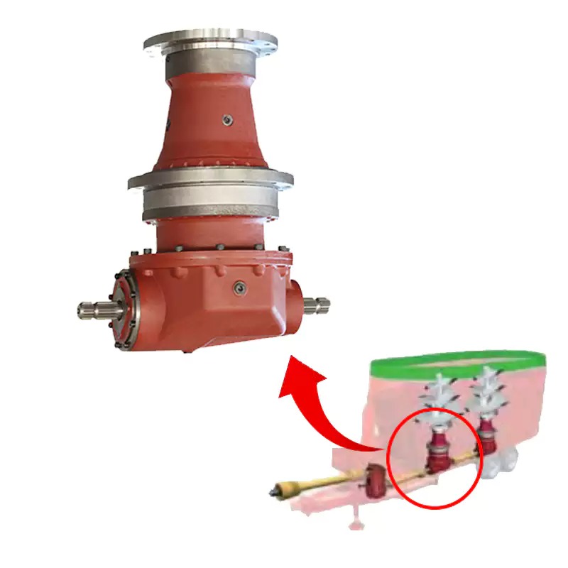 PAG Auger Drive Planetary Gear Reducer Gattle TMR Feed Mixer Gearbox for Trailed Vertical Stationary Machines Feeder Mixing