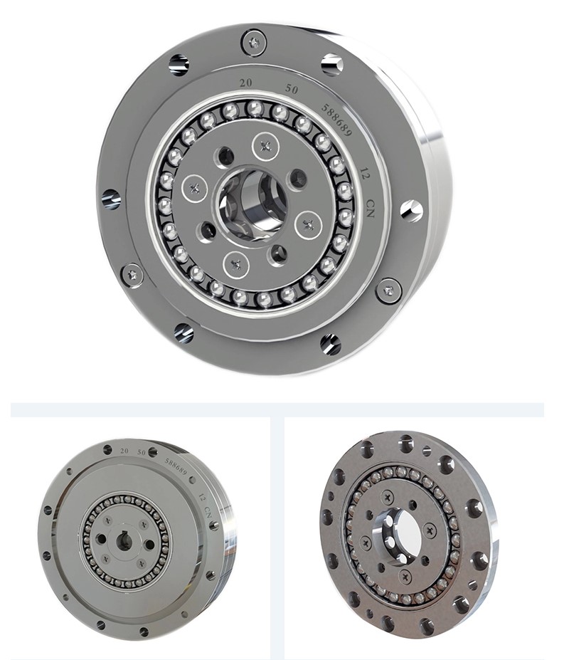 Elss Series Strain Wave Gearing Harmonic Reducer Drive Table Dividing Head Mini Cross Roller Bearing DC Motor with Drive Stepper
