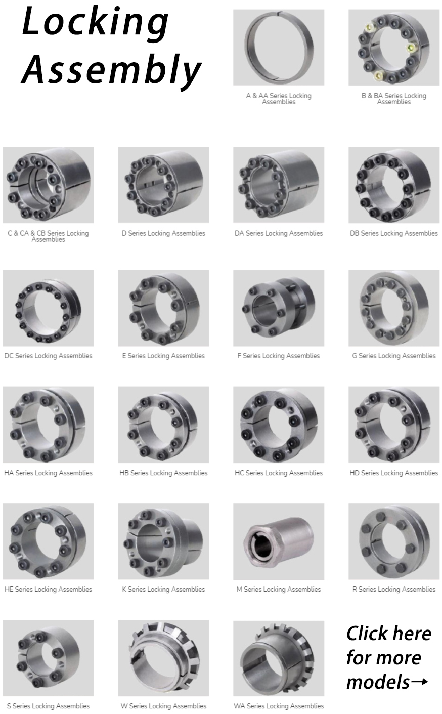 Z1,z2,z3,z4,z5,z6,z8 Transmission Connection Power Locking Device in Power Locks for Textile Machinery