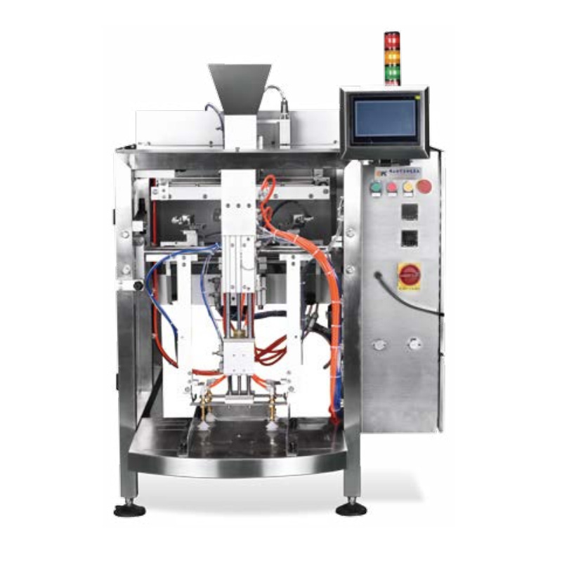 Food Contact Pull Down Single Station Pre Bag Packing Machine for Premade Bags Food Packaging Pillow Bag