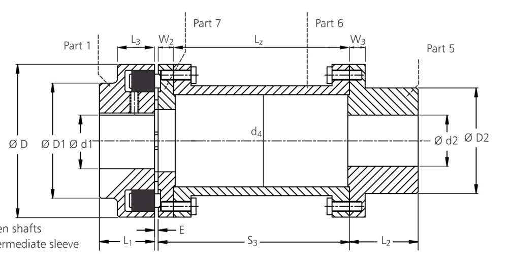 Rubber Cushion Type H Flexible Coupling