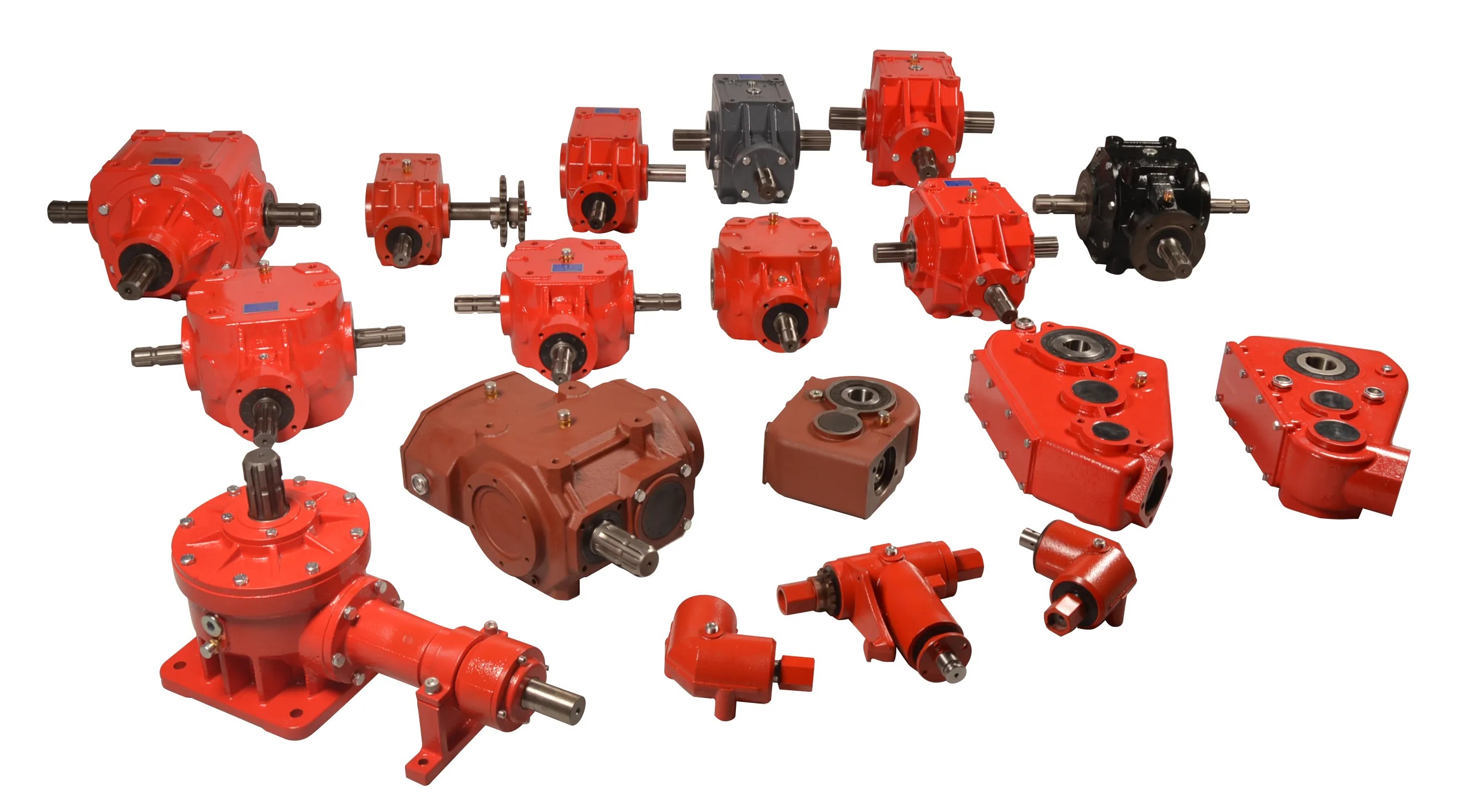 Forage Harvester Speed Reducer Gear Drive Silage Machine Gearbox for German Champion Four Disc (Type 3500)