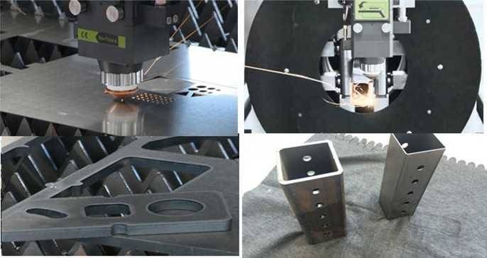 TC-FST Customized 1-6kw Plate and Tube Integrated Fiber Laser Cutting Machine for Metal Sheet Tube