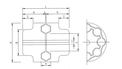 Flexible Mechanical Mh Coupling MH 45 /55/  65