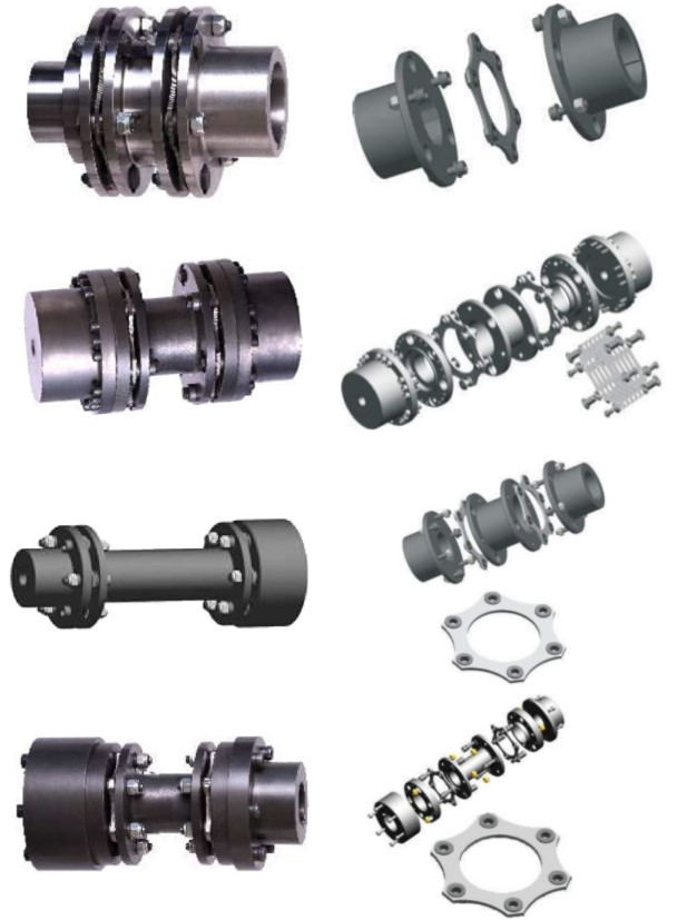 Stainless Steel Diaphragm Flexible Shaft Disc Couplings