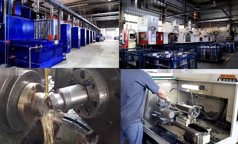 Chinese Factory Industrial Power Transmission Mini Gearbox Worm Gear Reducer for AC Motor