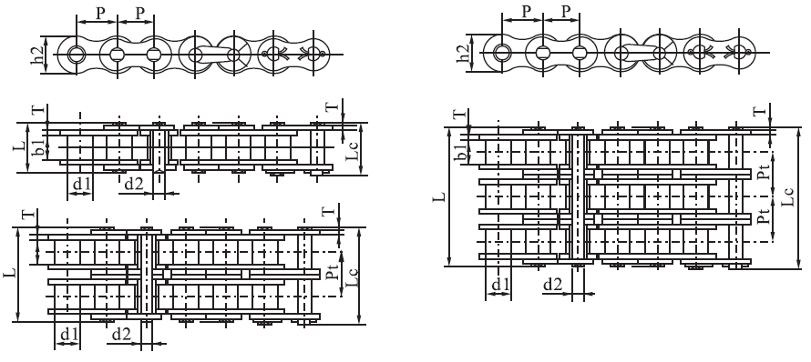 A Series Stainless Steel SSC24A-3 Short Pitch Precision Roller Chain Straight Plate Sprockets Industrial Farming Applications