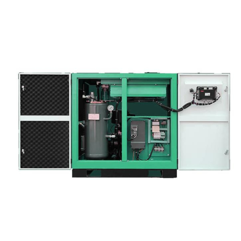 Similar to Atlas Copco 22 KW 30 HP 15 Bar~16 bar 4 in 1 Rotary Screw Air Compressors with Air Dryer for Laser Cutting Machine