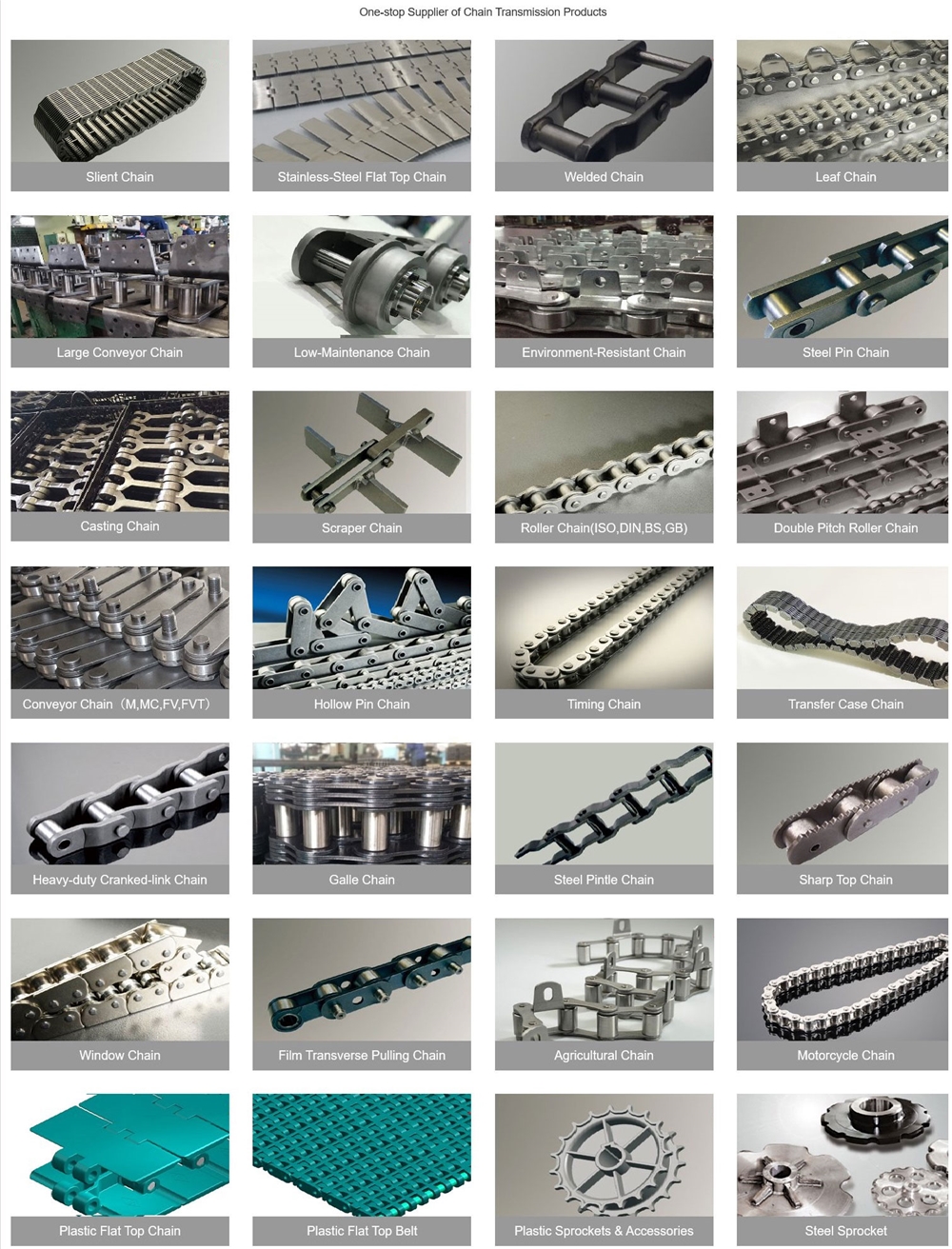 Agricultural Conveyor H78a H78b H130 H131 H138 Rooftop H Class Transfer Chain