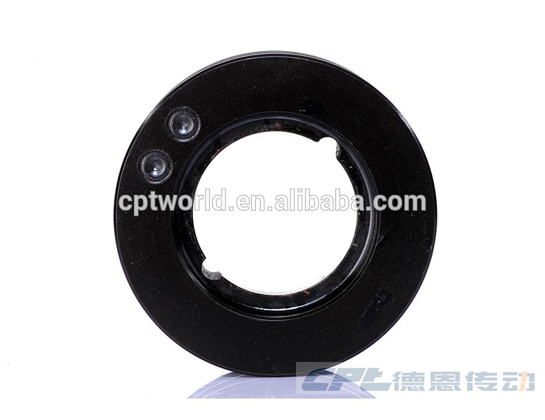 Iron Phosphate 2 groove v Belt Pulley for Small Electric Motor