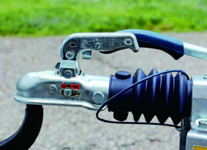 1BJY-E01 Capacity 3500LBS Trailer Parts and Accessories Trailer European Coupler Equipped with Ball Size 50mm