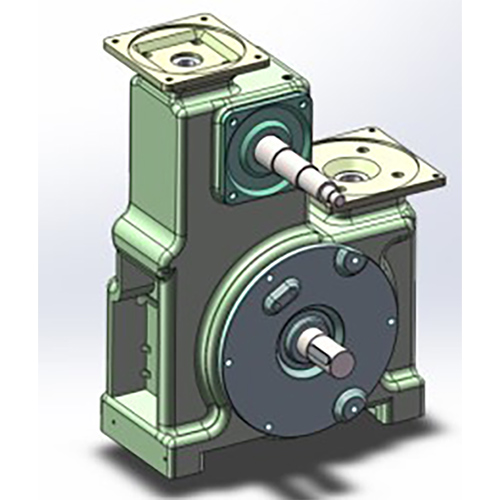 Dual Input Terminal Non Standard Reducer Worm Helical Gearbox for Heavy Equipment
