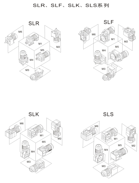 F Series Differential Gearbox Drive Reduction Gear Box in Line Reverse Gearbox Manual Transmission Power Transmission