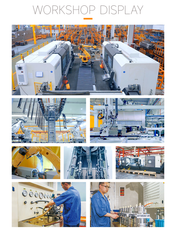 Factory Customization Tractor Loader Hydraulic Steering Cylinder Double Acting Hydraulic Cylinder