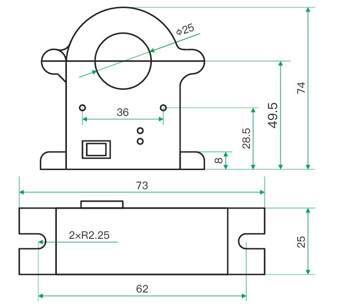 SIHD-KY3 Series Direct Measurement Current Sensor High-Precision Electrical Current Transducer