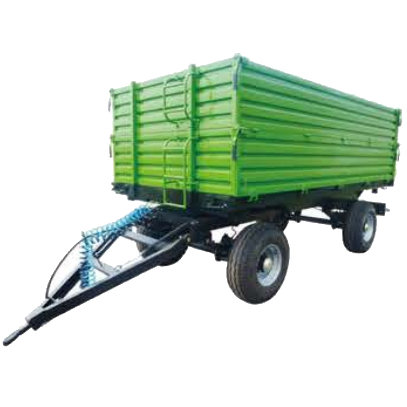 Single Axle 7C 7CX Series Farm Agricultural Trailer for 4-Wheel Tractor Core Gearbox Component for Dumping