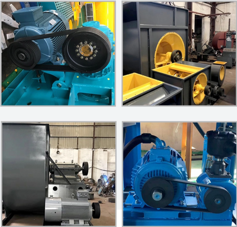 Standard Size SPA SPB SPZ Sheave Wheel Tension double Groove Cast Iron Conveyor Motor V belt Pulley with Taper bush Solid Hub
