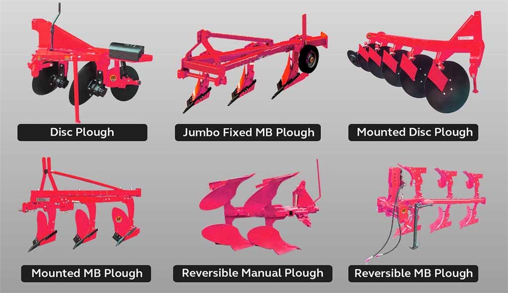 Tractor Mounted Ing Machine New Ground Disc Plow