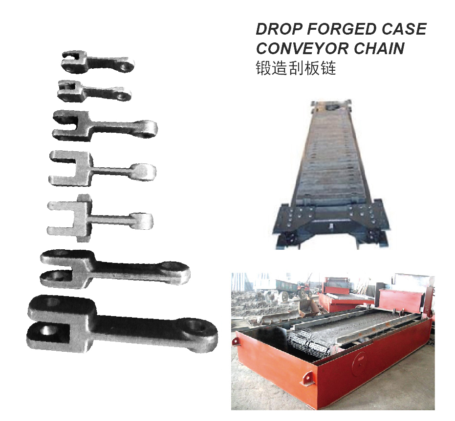 Double Link 102hvy 142na 142h 150na 260std Drop Forged Case Conveyor Chain