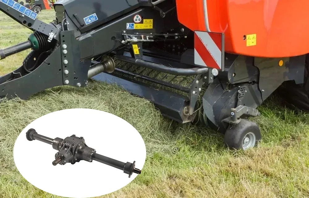 Round Baler Gearbox Round Baler and Harvester Gear Drive Round Baler Gearbox Speed Reducer for Agricultural Machinary