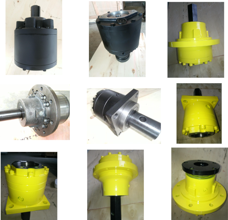 Hydraulic Tracked Vehicle Power Wheel Winch Gear Drive Planetary Gearbox Speed Reducer Replacement of Brevini Bonfiglioli