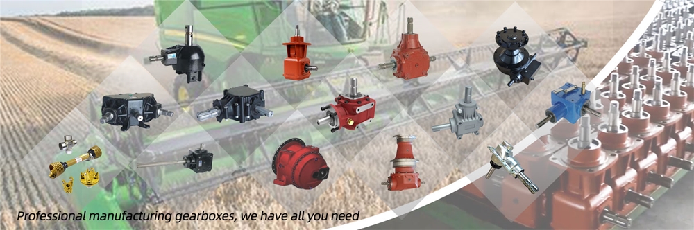 Promotional Various Durable Using Rotary Cutter Gearbox 50HP Bevel Gear High Rpm