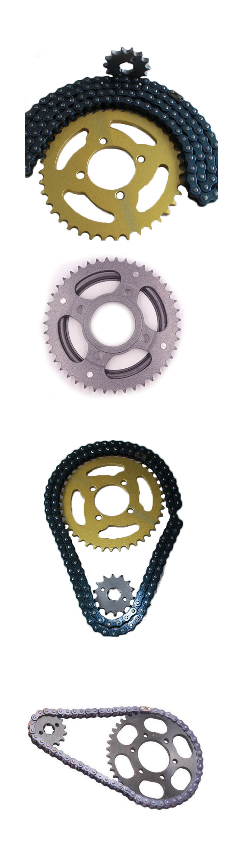 Brazilian Market Top Quality High Performance TITAN /CG-125 00 Motorcycle Chain Sprocket Kit