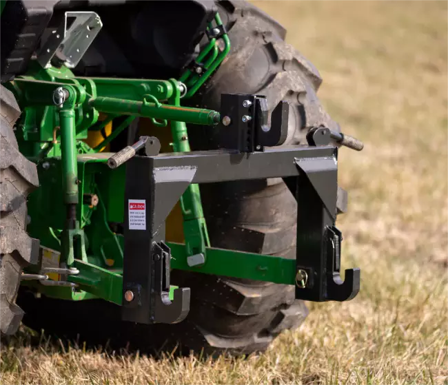 Category CAT 1 2 3 Tractors 3 Point 3-pt Quick Hitch for Mini Excavator 3000 Lbs Lift Capacity Replace