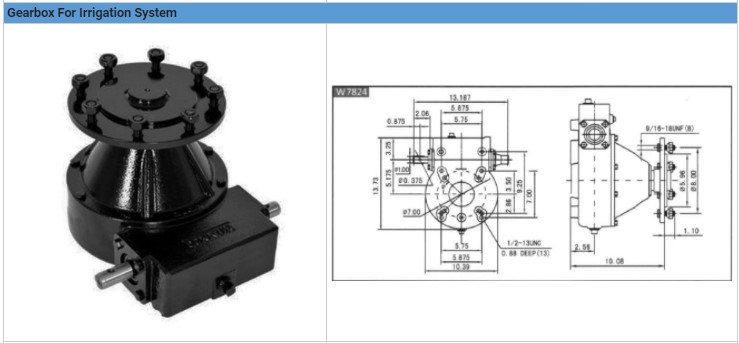 Agricultural Gearbox Tractor Drive Right Angle Pto Shaft Bevel Flail Mowers 540rpm Agriculture Mixer Rotary Tillers Gear Box
