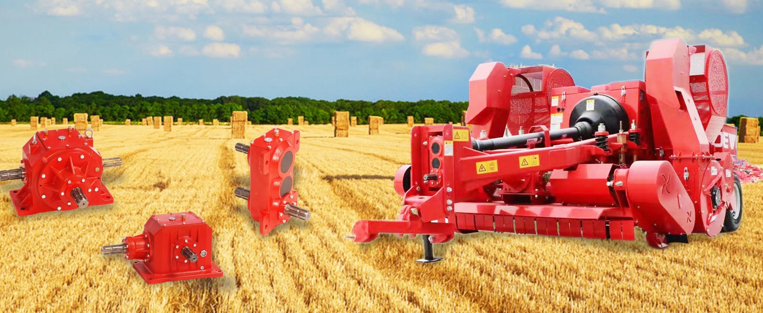 Safe Large Small Round Straw Hay Square Balers Gearbox for Agricultural Machine Square Balers Hay Rakes Round Straw Balers