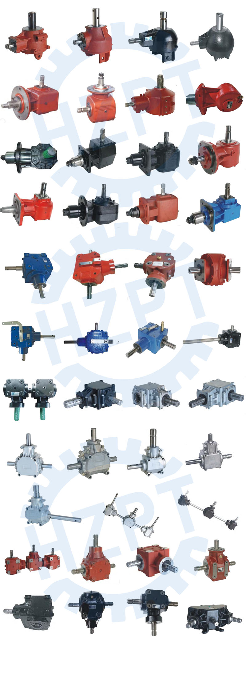 Promotional Various Durable Using Rotary Cutter Gearbox 50HP Bevel Gear High Rpm