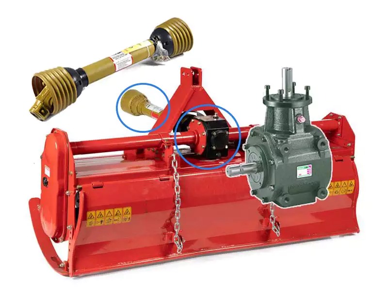 Agricultural Spare Parts Gearbox for Power Ditcher
