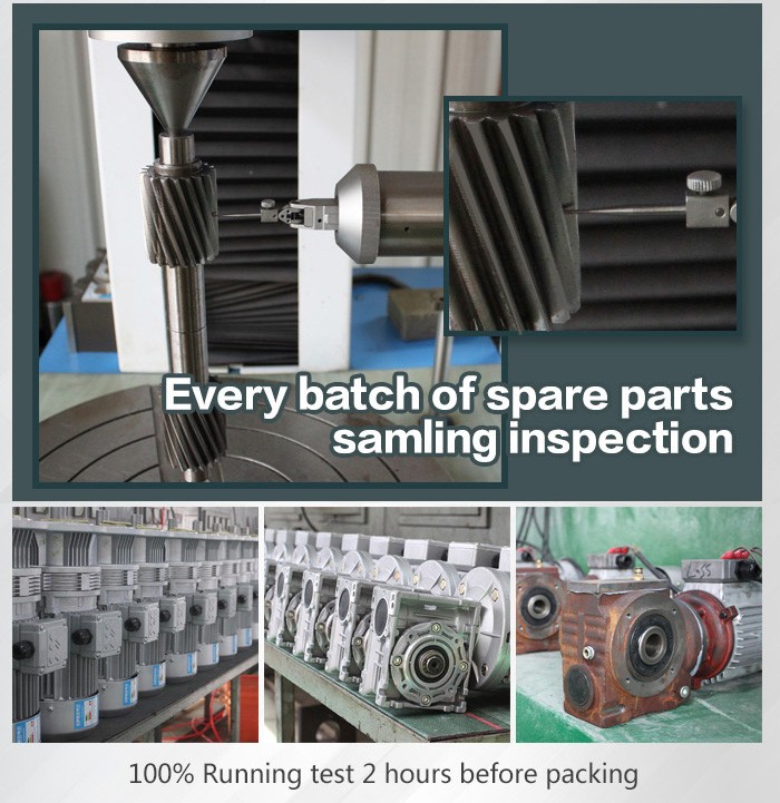 RC Series Helical Gearbox RC Motor Gearbox Horizontal or Vertical Installation Gearbox