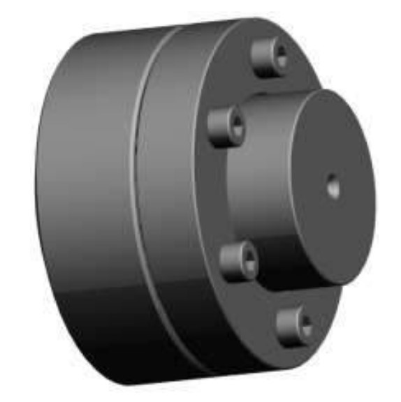 Single Piece Elastomer H Cushion Cast Iron H Type FLEX Jaw Flexible Coupling With Rubber Elastomer