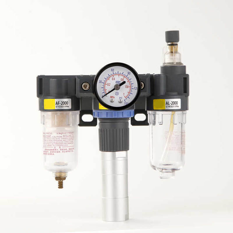 AC Series Combination Air Filter AC1500/2000 Three Union Air Source Treatment Unit Pneumatic Parts Air Source Processor