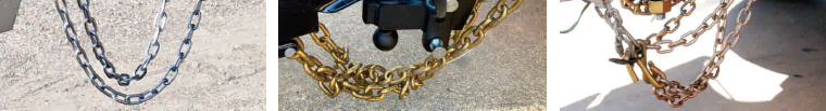 1BJY-SC-02A-61 Trailer Parts and Accessories Capacity 3000lbs Trailer Safety Chain with 3/8 Inch Forged Slip Hook