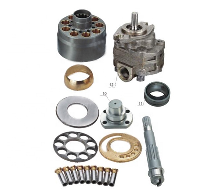 Quality E200B/AP-12/14/SPK10/10 EXCAVATOR DOUBLE PUMP PARTS