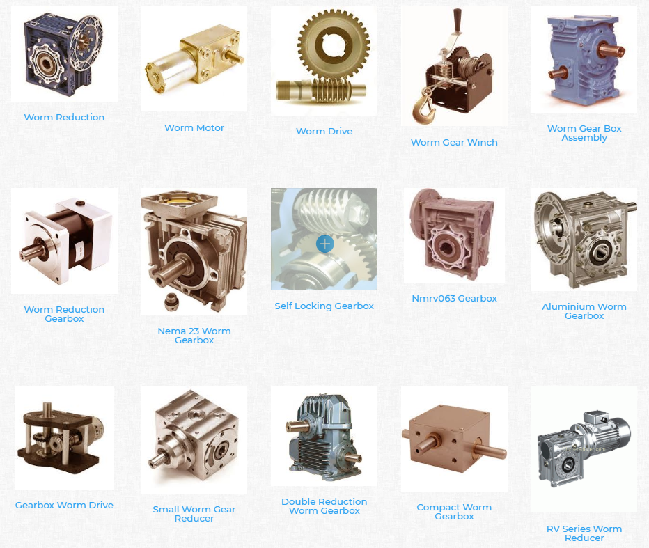 Motor Gear Transmission Motor Parts Gear Speed Reducers