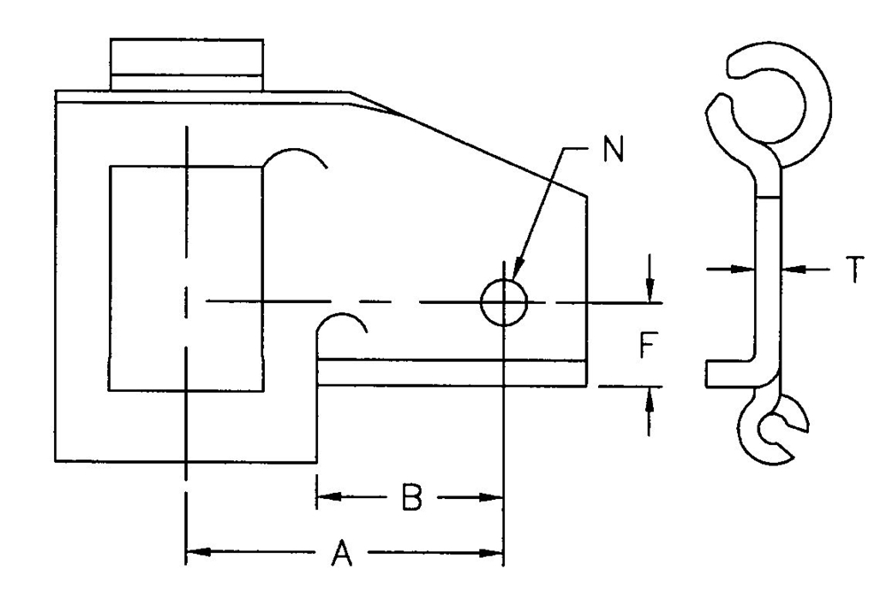 67H 67H 67XH  Agricultural Steel Detachable Chain with AE AE3 Attachment