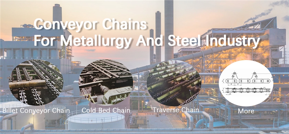 Metallurgy and Steel Industry Conveyor Chain for Puncher