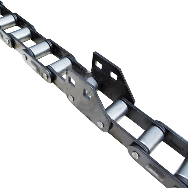 CA620F2 Agricultural Steel Conveyor Chains with F2 Attachment for Transmission Applications