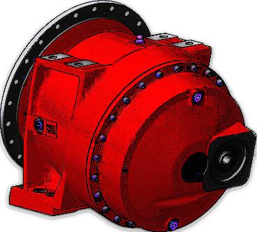 Planetary Gearboxes For Concrete Mixer Trucks